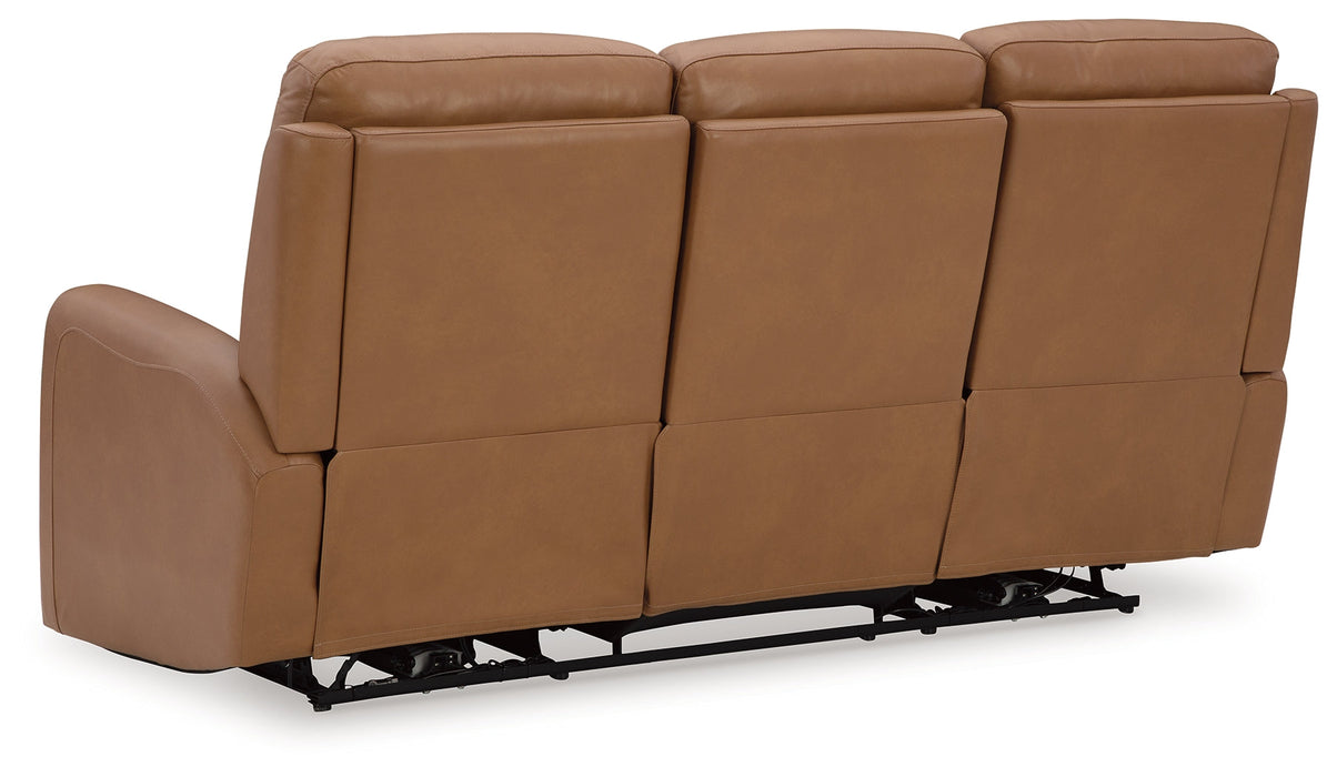 Tryanny Butterscotch Power Reclining Sofa - U9370415 - Vega Furniture