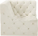 Tuft Cream Velvet Modular Corner Chair - 680Cream-Corner - Vega Furniture