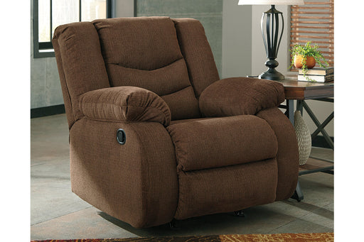 Tulen Chocolate Recliner - 9860525 - Vega Furniture