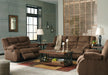 Tulen Chocolate Reclining Living Room Set - SET | 9860588 | 9860586 - Vega Furniture