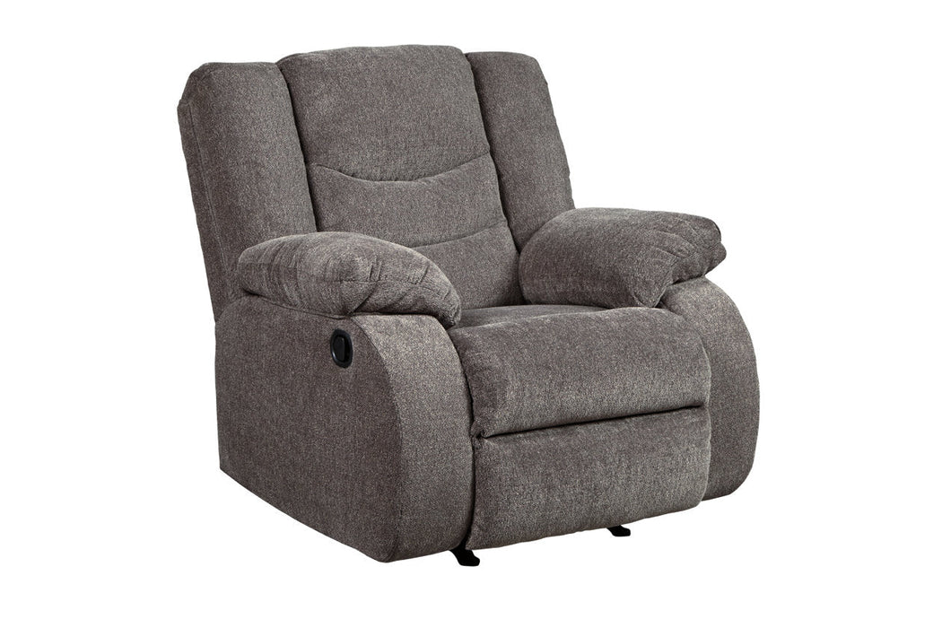 Tulen Gray Recliner - 9860625 - Vega Furniture
