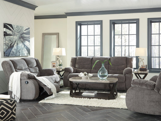 Tulen Gray Reclining Living Room Set - SET | 9860688 | 9860686 | 9860625 - Vega Furniture