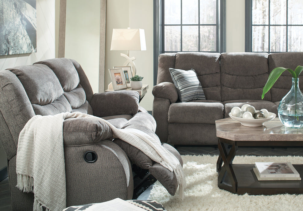 Tulen Gray Reclining Living Room Set - SET | 9860688 | 9860686 | 9860625 - Vega Furniture