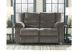 Tulen Gray Reclining Loveseat - 9860686 - Vega Furniture