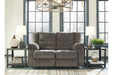 Tulen Gray Reclining Loveseat - 9860686 - Vega Furniture