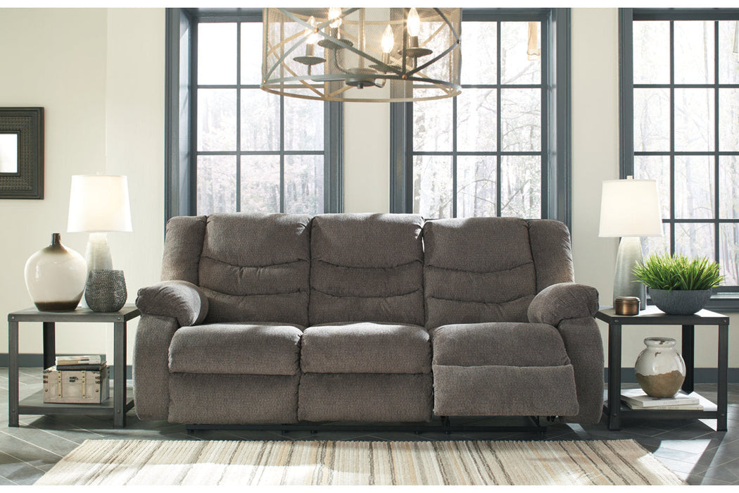 Tulen Gray Reclining Sofa - 9860688 - Vega Furniture
