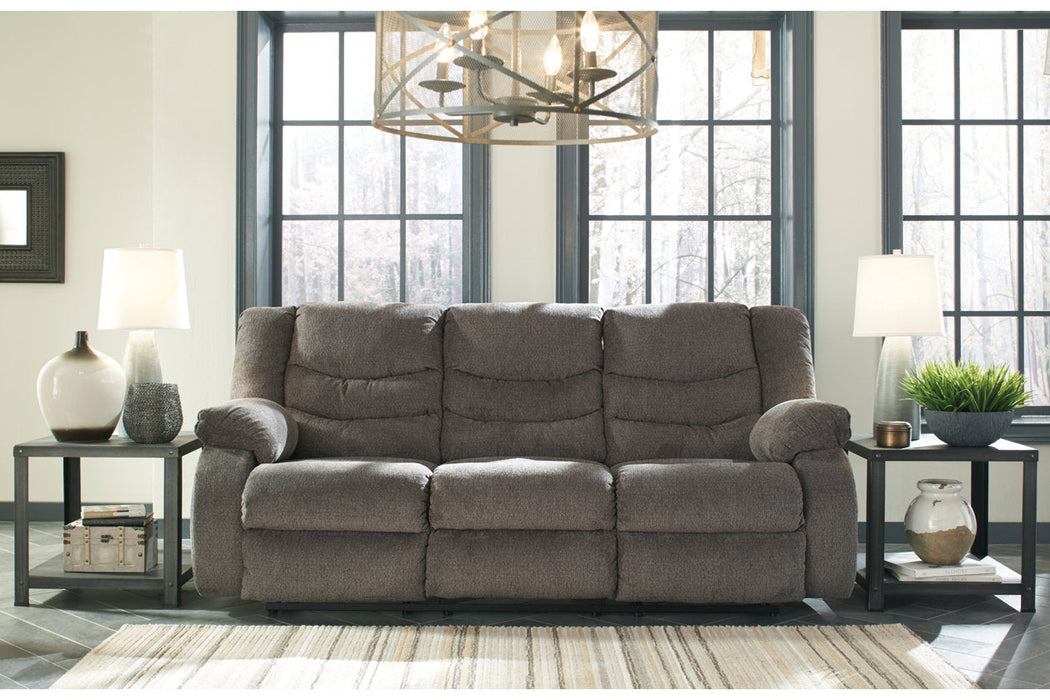 Tulen Gray Reclining Sofa - 9860688 - Vega Furniture