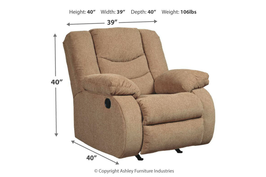 Tulen Mocha Recliner - 9860425 - Vega Furniture