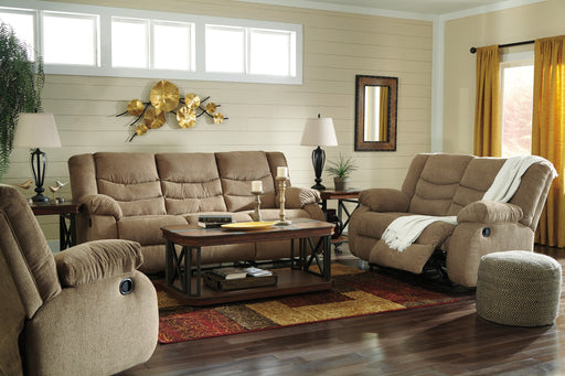 Tulen Mocha Reclining Living Room Set - SET | 9860488 | 9860486 - Vega Furniture