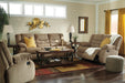 Tulen Mocha Reclining Living Room Set - SET | 9860488 | 9860486 - Vega Furniture