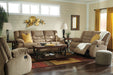 Tulen Mocha Reclining Sofa - 9860488 - Vega Furniture