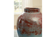 Turkingsly Spice/Teal/Antique White Vase - A2000556 - Vega Furniture