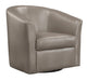 Turner Champagne Upholstery Sloped Arm Accent Swivel Chair - 902726 - Vega Furniture