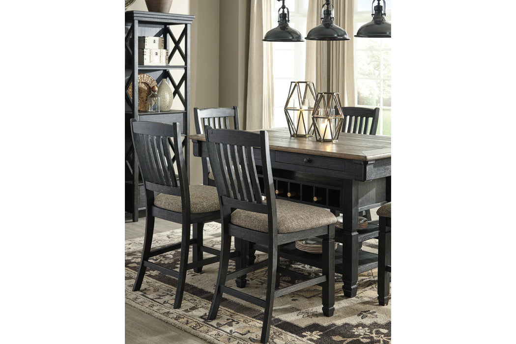 Tyler Creek Black/Gray Counter Height Dining Table - D736-32 - Vega Furniture