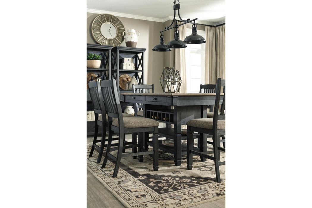 Tyler Creek Black/Gray Counter Height Dining Table - D736-32 - Vega Furniture