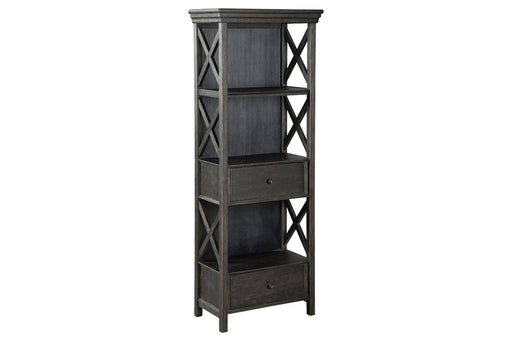 Tyler Creek Black/Gray Display Cabinet - D736-76 - Vega Furniture