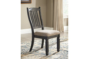 Tyler Creek Black/Grayish Brown Dining Chair, Set of 2 - D736-01 - Vega Furniture