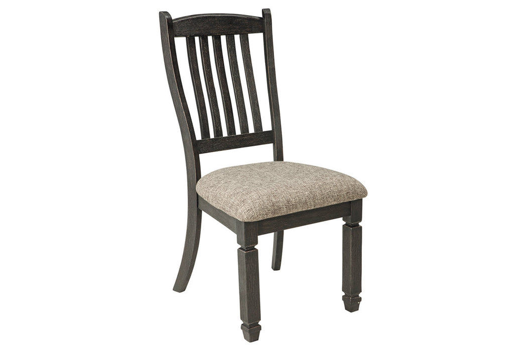 Tyler Creek Black/Grayish Brown Dining Chair, Set of 2 - D736-01 - Vega Furniture