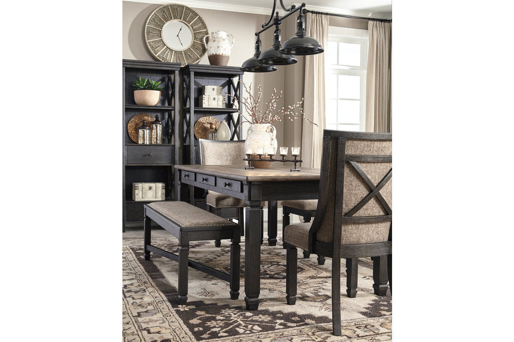 Tyler Creek Black/Grayish Brown Dining Chair, Set of 2 - D736-02 - Vega Furniture