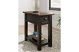 Tyler Creek Two-tone Chairside End Table - T736-107 - Vega Furniture