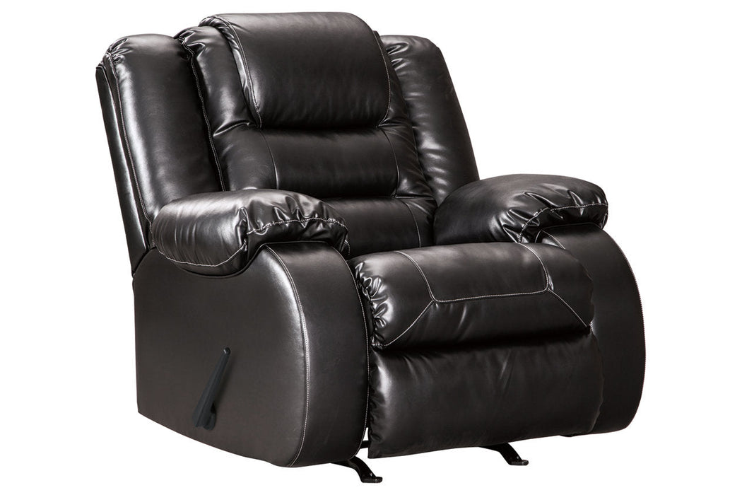 Vacherie Black Recliner - 7930825 - Vega Furniture