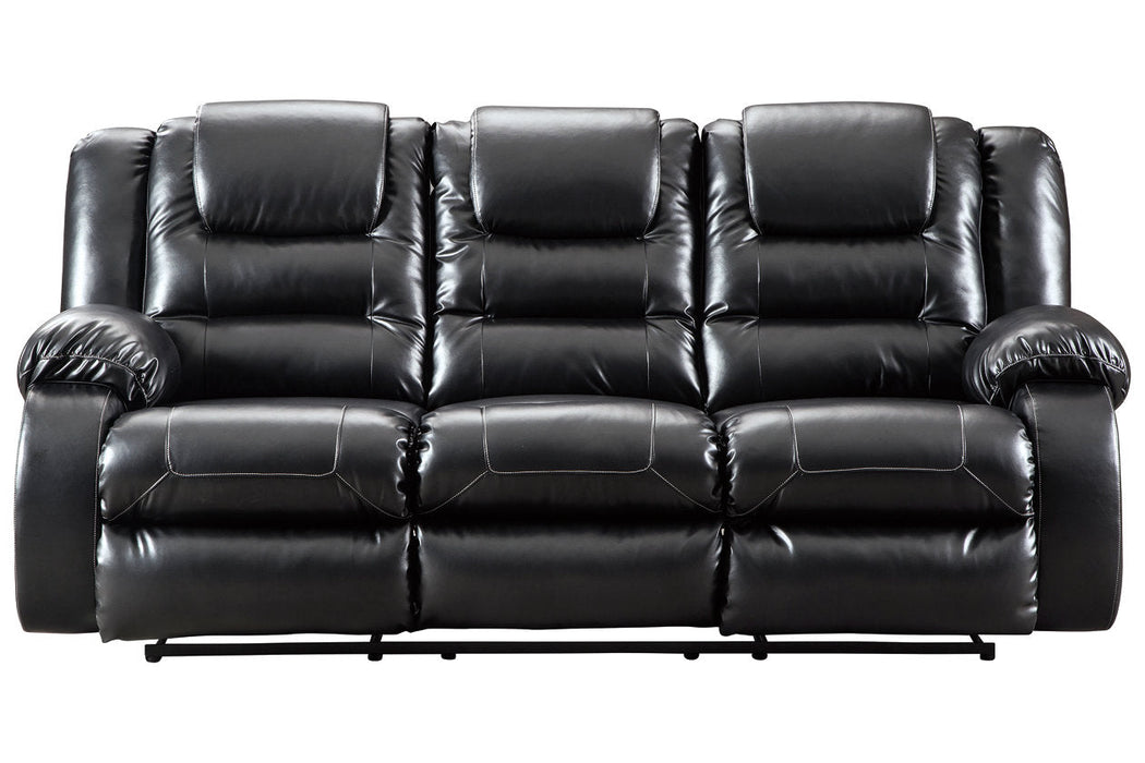 Vacherie Black Reclining Sofa - 7930888 - Vega Furniture