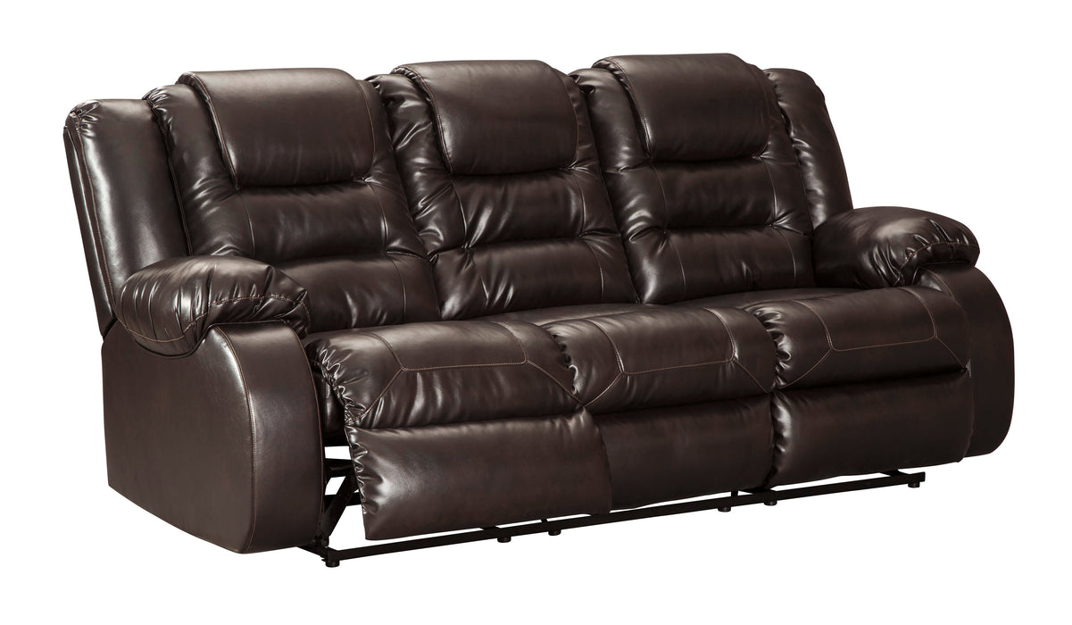 Vacherie Chocolate Reclining Living Room Set - SET | 7930788 | 7930794 | 7930725 - Vega Furniture