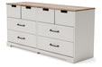 Vaibryn Two-tone Dresser - EB1428-231 - Vega Furniture