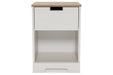 Vaibryn Two-tone Nightstand - EB1428-291 - Vega Furniture