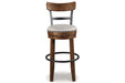 Valebeck Brown Bar Height Barstool - D546-430 - Vega Furniture