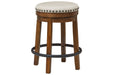 Valebeck Brown/Black Counter Height Stool - D546-124 - Vega Furniture