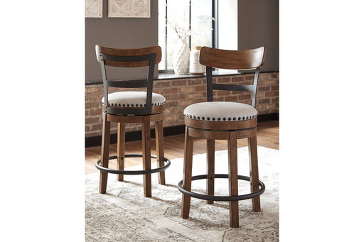 Valebeck Brown Counter Height Barstool - D546-424 - Vega Furniture