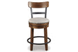 Valebeck Brown Counter Height Barstool - D546-424 - Vega Furniture