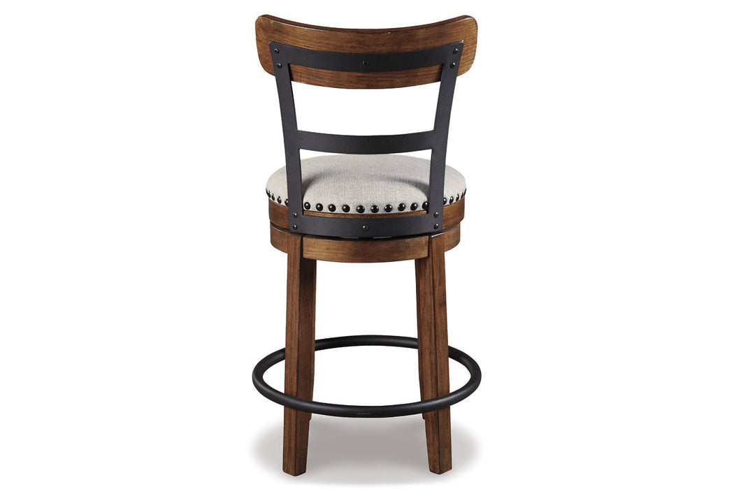 Valebeck Brown Counter Height Barstool - D546-424 - Vega Furniture