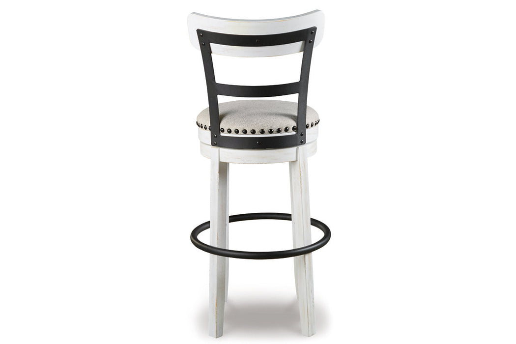 Valebeck White Bar Height Barstool - D546-530 - Vega Furniture