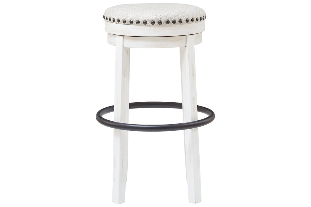 Valebeck White/Black Bar Height Stool - D546-330 - Vega Furniture