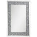 Valerie Crystal Inlay Rectangle Wall Mirror - 961635 - Vega Furniture