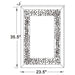 Valerie Crystal Inlay Rectangle Wall Mirror - 961635 - Vega Furniture