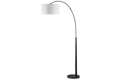 Veergate Black Arc Lamp - L725149 - Vega Furniture