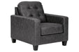 Venaldi Gunmetal Chair - 9150120 - Vega Furniture