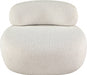 Venti Boucle Fabric Living Room Chair Cream - 140Cream-C - Vega Furniture