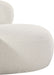 Venti Boucle Fabric Living Room Chair Cream - 140Cream-C - Vega Furniture