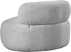 Venti Boucle Fabric Living Room Chair Grey - 140Grey-C - Vega Furniture