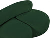 Venti Boucle Fabric Loveseat Green - 140Green-L - Vega Furniture