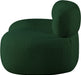 Venti Boucle Fabric Loveseat Green - 140Green-L - Vega Furniture