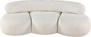 Venti Boucle Fabric Sofa Cream - 140Cream-S - Vega Furniture