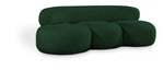 Venti Boucle Fabric Sofa Green - 140Green-S - Vega Furniture