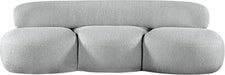 Venti Boucle Fabric Sofa Grey - 140Grey-S - Vega Furniture