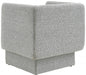 Vera Grey Boucle Fabric Accent Chair - 575Grey - Vega Furniture