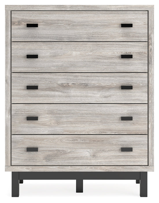 Vessalli Two-tone Chest of Drawers - B1036-345 - Vega Furniture